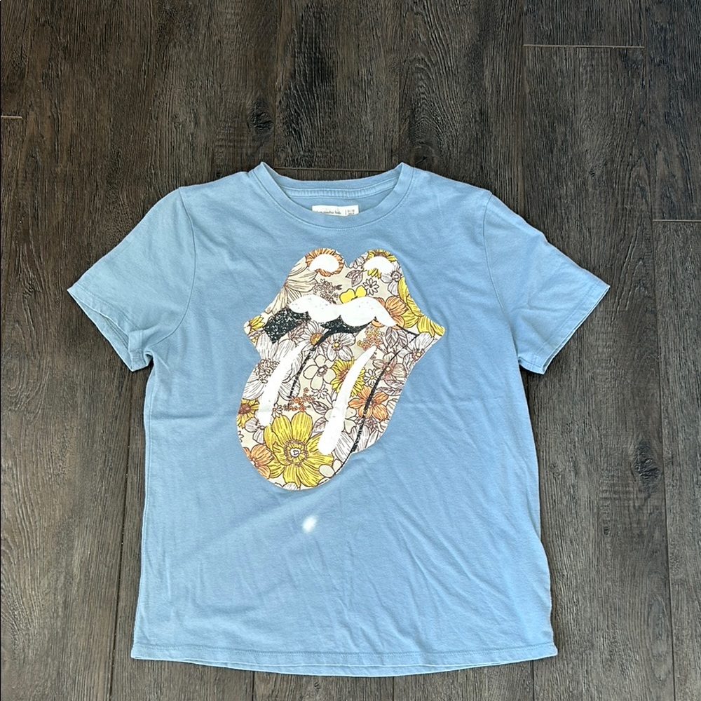 Rolling Stones Graphic Tee in Blue - Picture 1 of 2